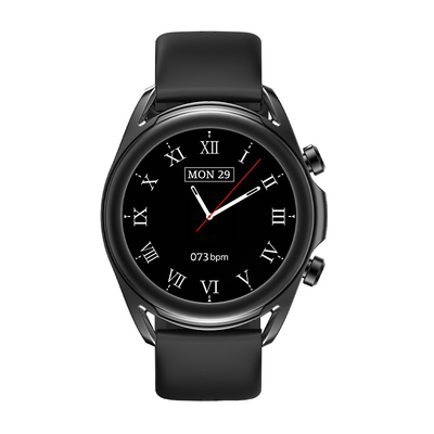 주문을 받아서 만들어진 시계는 큰 건전지를 가진 옥외 운동 적당 Smartwatch에 직면합니다