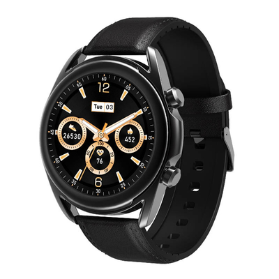 주문을 받아서 만들어진 시계는 큰 건전지를 가진 옥외 운동 적당 Smartwatch에 직면합니다