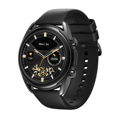 주문을 받아서 만들어진 시계는 큰 건전지를 가진 옥외 운동 적당 Smartwatch에 직면합니다